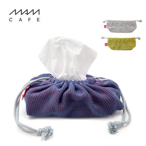MESH TISSUE POUCH メッシュティッシュポーチ〈和歌山県産〉 – MAM CAFE