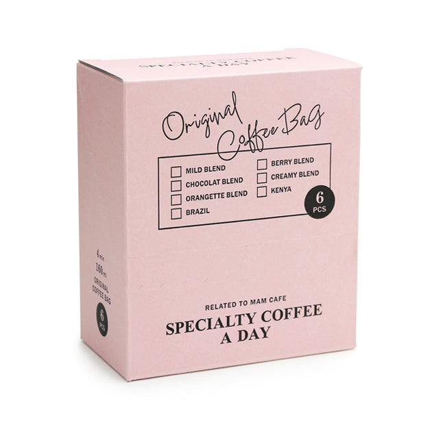 
                  
                    SPECIALTY COFFEE A DAY 6 piece set 
                  
                