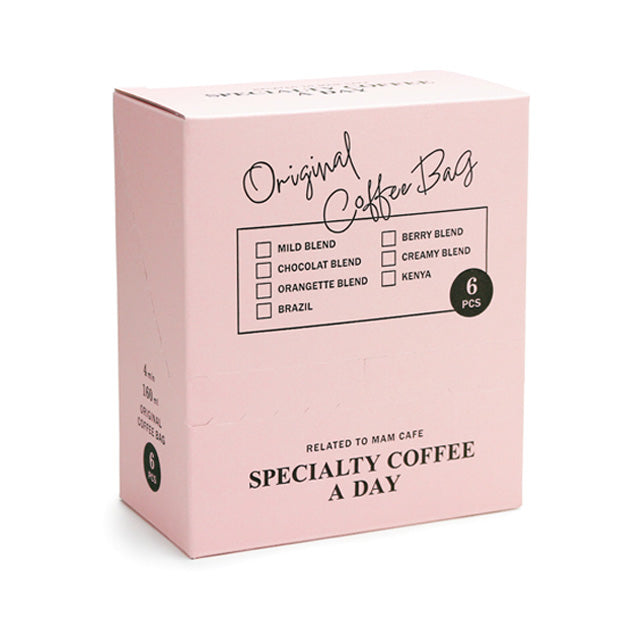 
                  
                    SPECIALTY COFFEE A DAY 6 piece set 
                  
                