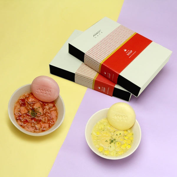 楽天市場】春の贈り物 SOUP SET 05 MAM CAFE コーン・トマト×各2
